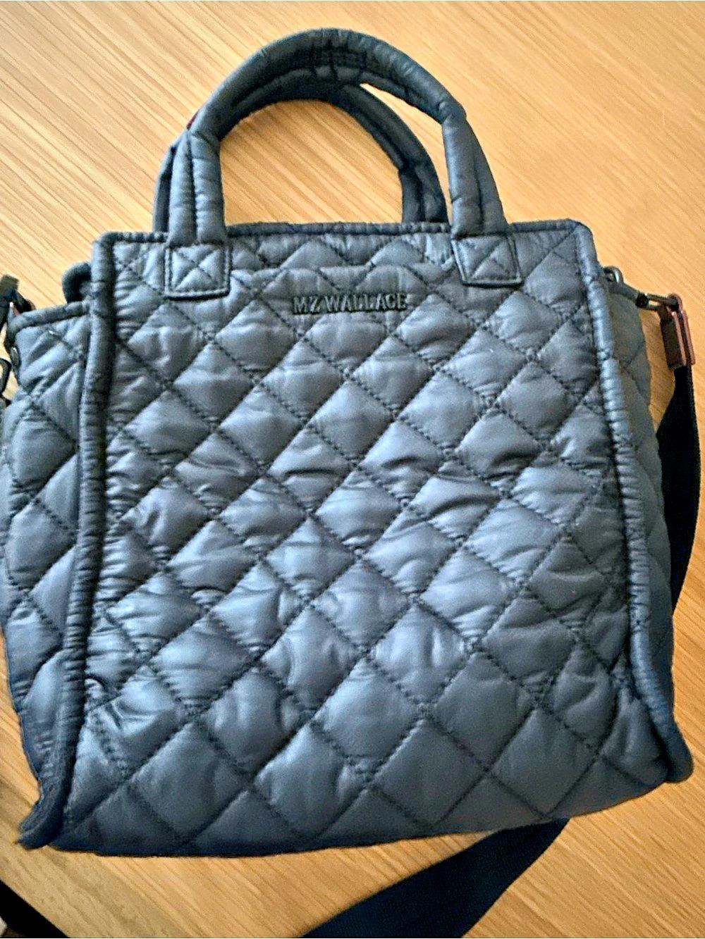 MZ WALLACE Quilted Tote in Black